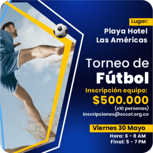 Torneo Futbol Playa mixto (inscripción por equipo 10 pax) cod. Cong. Futb.